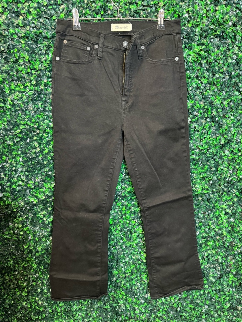 Madewell Men's Black Straight Jeans - Classic Five-Pocket